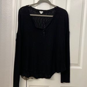 Garage black V-Neck size: L